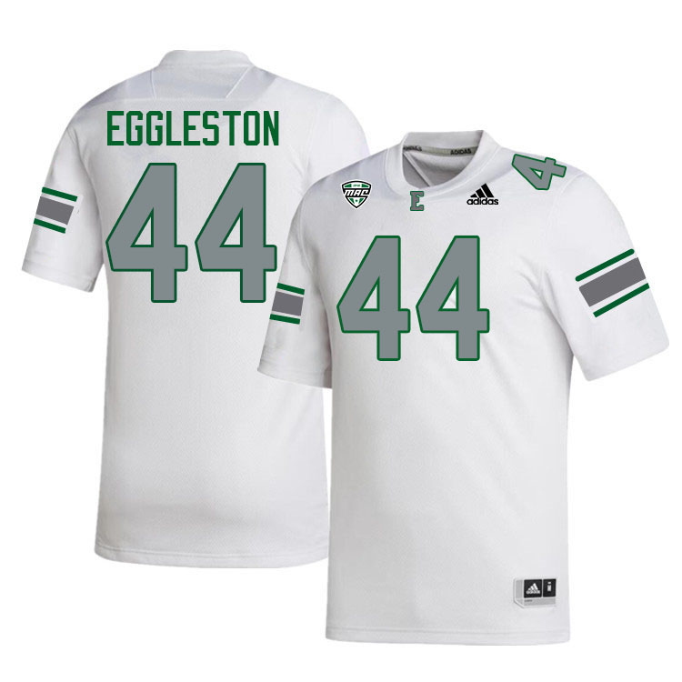 Eastern Michigan Eagles #44 Marvell Eggleston College Football Jerseys Stitched-White